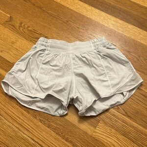 Lululemon Hotty Hot Shorts LR 4 Inch Inseam Grey